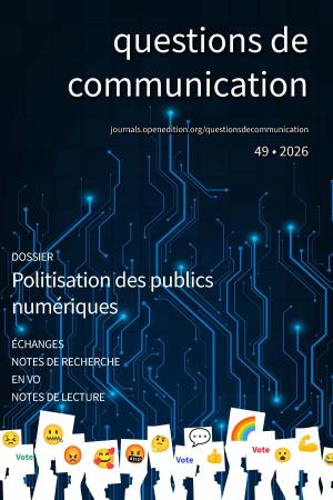 Couverture de Questions de communication 49/2026 (Edul)
